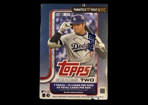 2025 Topps Series 2 Baseball Fanatics Fest NYC Edition Blaster Box