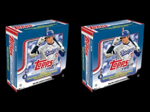 2025 Topps Series 2 Baseball Mega Box 2x Lot