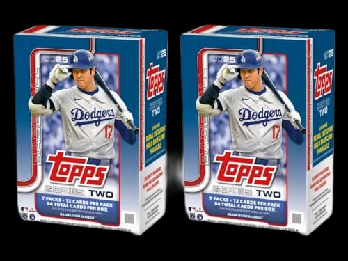 2025 Topps Series 2 Baseball Value Box 2x Lot