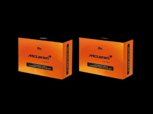2025 Topps Topps Mclaren Mclaren Formula 1 Taeam Hobby Box 2x Lot