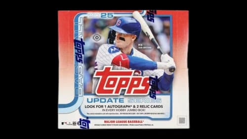 2025 Topps Update Series Baseball Hobby Jumbo Box