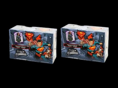 2025 Upper Deck Fleer Brilliants Superman Mega Box 2x Lot