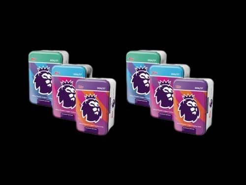 2026/2027 Topps Flagship Premier League Super Tin Bundle 2x Lot
