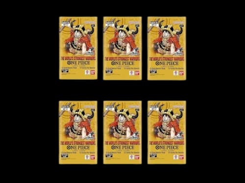 2026 Bandai One Piece Card Game The Worlds Strongest Warriors (OP-17) Booster Pack 6x Lot