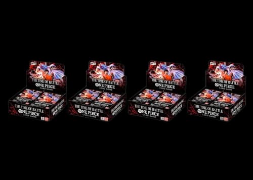 2026 Bandai One Piece The Time Of Battle (OP-16) Booster Box 4x Lot