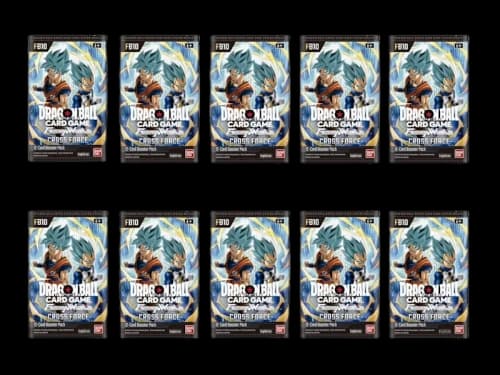 2026 Dragon Ball Super Dragon Ball Fusion World Cross Force Booster Pack 10x Lot