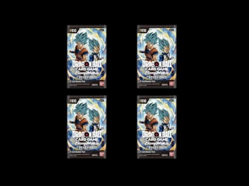 2026 Dragon Ball Super Dragon Ball Fusion World Cross Force Booster Pack 4x Lot