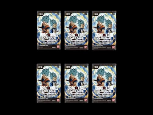 2026 Dragon Ball Super Dragon Ball Fusion World Cross Force Booster Pack 6x Lot