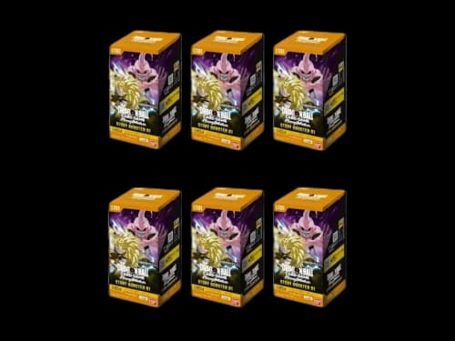 2026 Dragon Ball Super Fusion World Story Booster 01 Booster Box (Japanese) 6x Lot ST-01