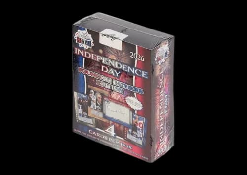 2026 Leaf Metal Indepence Day Founding Fathers Box