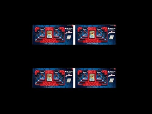 2026 Magic the Gathering Marvel Spiderman Web-Slinger's Kit 4x Lot