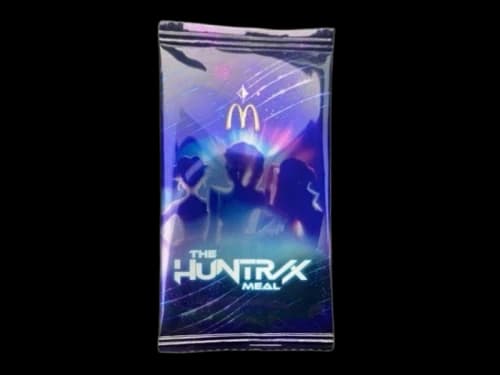 2026 McDonald's KPop Demon Hunters The Huntrix Photocard Pack Promotional Meal Exclusive Pack