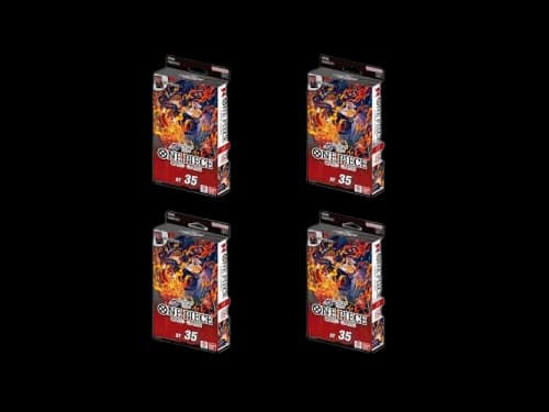 2026 One Piece One Piece RED/BLACK Sabo Starter Deck 35 4x Lot