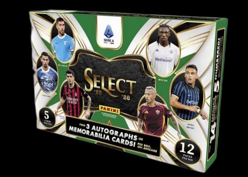 2026 Panini Select Serie A Soccer Hobby Box