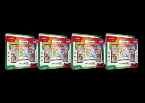2026 Pokémon First Partner Illustration Collection Series 1 Box 4x Lot