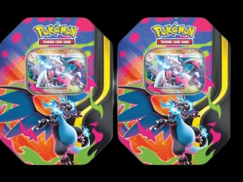 2026 Pokémon Mega Charizard X ex Tin 2x Lot