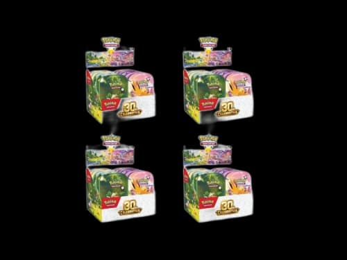2026 Pokémon Mega Evolution 30th Celebration 8 Tin Mini Display 4x Lot