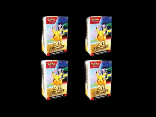 2026 Pokémon Mega Evolution 30th Celebration Booster Bundle 4x Lot