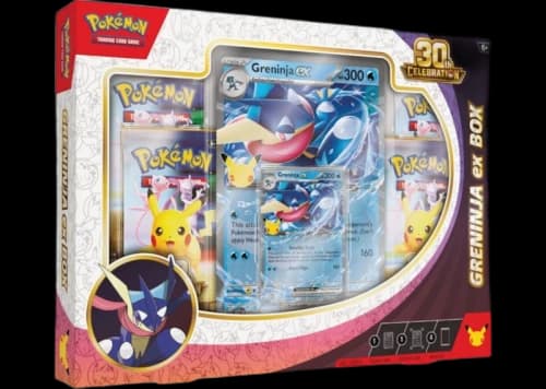 2026 Pokémon Mega Evolution 30th Celebration Greninja ex Box