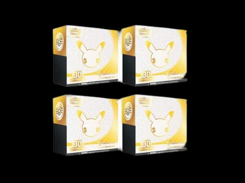 2026 Pokémon Mega Evolution 30th Celebration Pokemon Center Elite Trainer Box 4x Lot