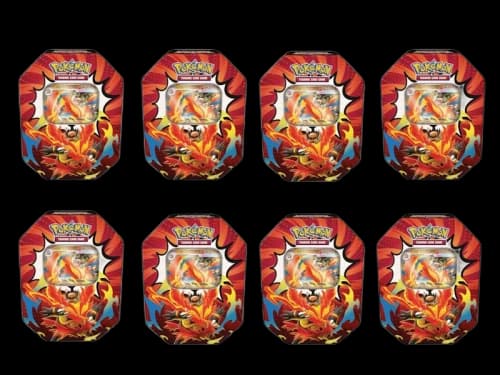 2026 Pokémon Mega Evolution Ascended Heroes Mega Emboar ex Tin 8x Lot