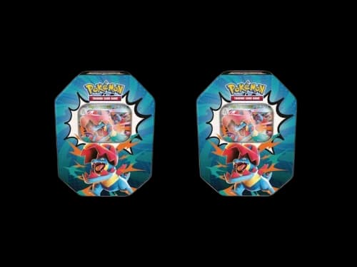 2026 Pokémon Mega Evolution Ascended Heroes Mega Feraligatr ex Tin 2x Lot