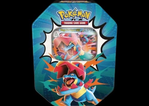 2026 Pokémon Mega Evolution Ascended Heroes Mega Feraligatr ex Tin