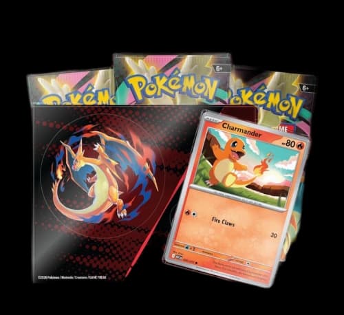 2026 Pokémon Mega Evolution Ascended Heroes Charmander Tech Sticker Collection