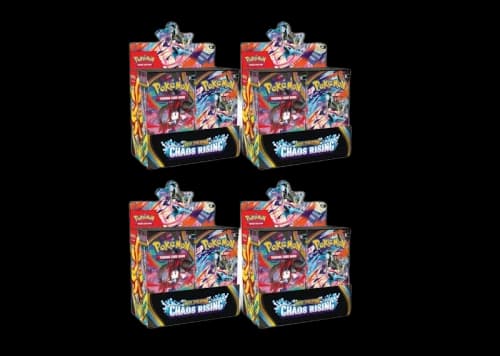 2026 Pokémon Mega Evolution Chaos Rising Booster Box 4x Lot