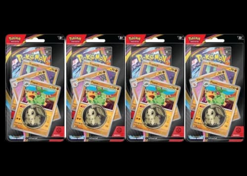 2026 Pokémon Mega Evolution Chaos Rising Flygon 3 Pack Blister 4x Lot