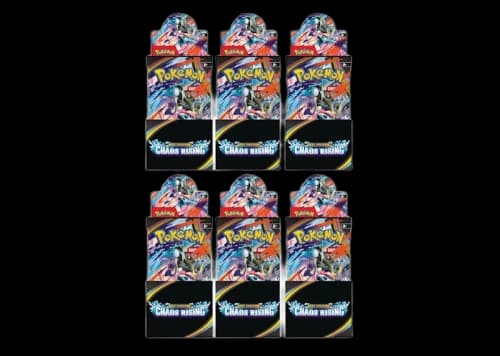 2026 Pokémon Mega Evolution Chaos Rising Half Booster Box 6x Lot