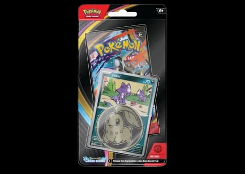 2026 Pokémon Mega Evolution Chaos Rising Toxel 3 Pack Blister