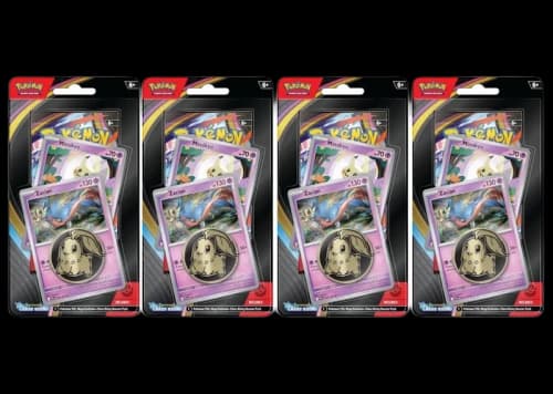 2026 Pokémon Mega Evolution Chaos Rising Zacian 3 Pack Blister 4x Lot