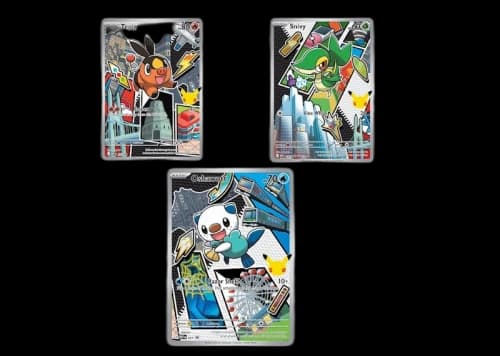 2026 Pokémon Mega Evolution First Partner Illustration Collection Series 2 Generation 5 First Partner Collection Set of 3 (Snivy/ Tepig/ Oshawott) Ungraded