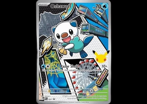 2026 Pokémon Mega Evolution First Partner Illustration Collection Series 2 Oshawott Ungraded