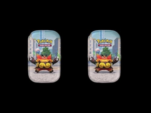 2026 Pokémon Mega Evolution Lumiose City Mini Tin (Pack Art May Vary) 2x Lot