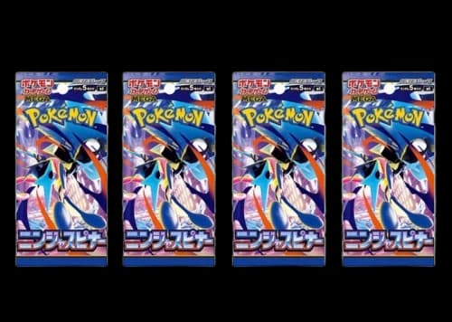 2026 Pokémon Mega Evolution Ninja Spinner Booster Pack 4x Lot