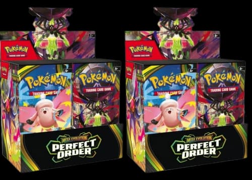 2026 Pokémon Mega Evolution Perfect Order Booster Box 2x Lot