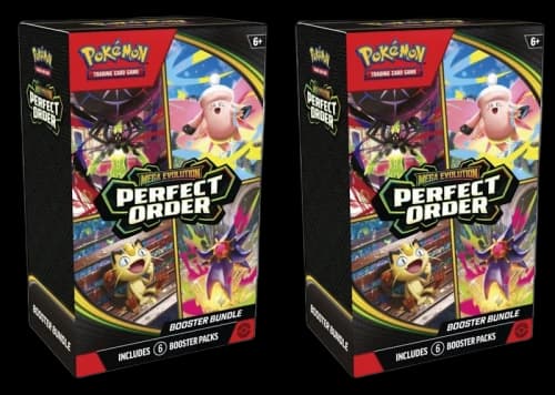 2026 Pokémon Mega Evolution Perfect Order Booster Bundle 2x Lot
