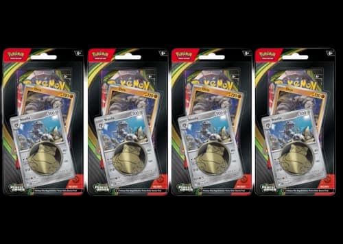 2026 Pokémon Mega Evolution Perfect Order Steelix Onix Premium Checklane Pack 4x Lot