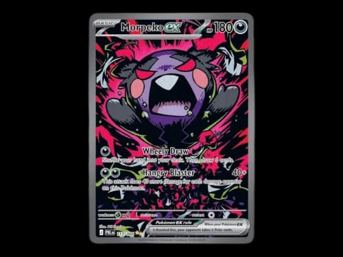 2026 Pokémon Mega Evolution Pitch Black Morpeko ex SIR 117/084 Ungraded