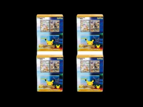 2026 Pokémon Mega Evolution Pokemon Card Game MEGA 30th Celebration (Japanese) Premium Deck Set Espeon & Umbreon 4x Lot
