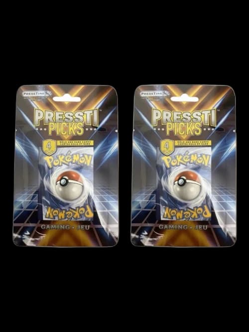 2026 Presstine Pokémon Presstipicks 4-Card Pack Mystery Bag (English) 2x Packs