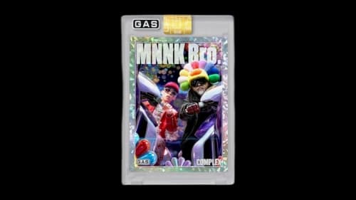 2026 Takashi Murakami GAS x MNNK Bro. Complex Cover Cracked Ice Foil Card (Limited Edition)