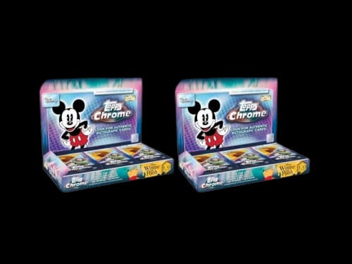 2026 Topps Chrome Disney Hobby Box 2x Lot