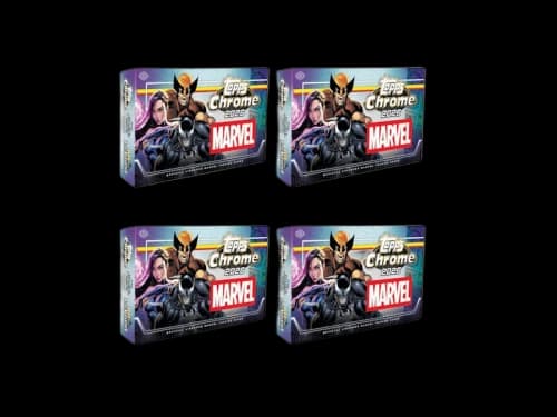 2026 Topps Chrome Marvel Comics Hobby Box 4x Lot