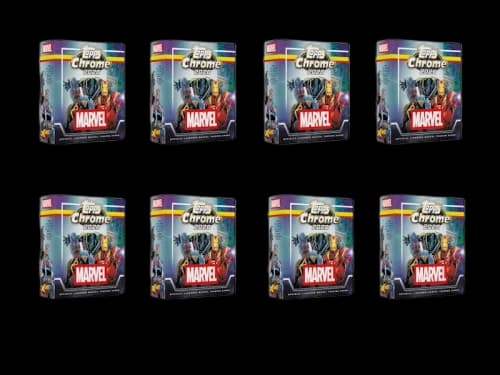 2026 Topps Chrome Marvel Comics Mega Box 8x Lot