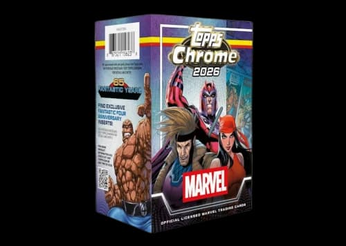 2026 Topps Chrome Marvel Comics Value Box
