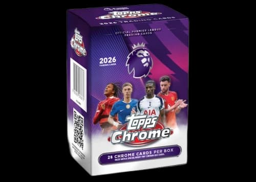 2026 Topps Chrome Premier League Value Box