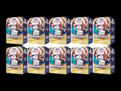 2026 Topps Chrome U.S. Winter Olympics & Paralympic Team Hopefuls Value Box 10x Lot